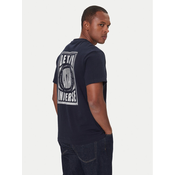 Mustang Majica Akron 1016869 Mornarsko modra Relaxed Fit