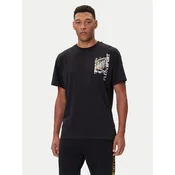 Plein Sport Majica FAEC MTK8368 STE001N Črna Loose Fit
