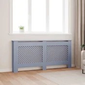 Pokrov za radijator antracit 172 x 19 x 81,5 cm MDF