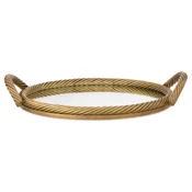 Casa Padrino luxury serving tray vintage brass A 45 cm