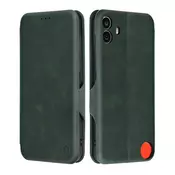 Etui Techsuit Safe Wallet Plus za Nothing CMF Phone 1 - zelen