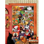 Sunsout - Puzzle Lori Schory - Berači za noč čarovnic - 300 kosov