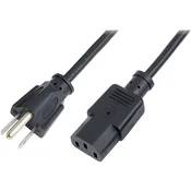 LOGILINK LogiLink tok priključni kabel [1x NEMA 5-15 vtič - 1x moški konektor IEC\, C13] 1.80 m črna, (20415114)