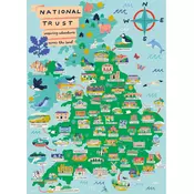 Gibsons - Puzzle National Trust: Po vsej deželi - 500 kosov