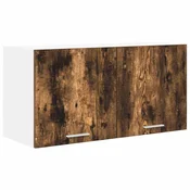 Vidaxl Viseča omarica Dimljeni oreh 80 x 31 x 40 cm Konstruiran les