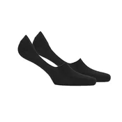 DIM  PROTEGE-PIEDS COTON PACK X2  Črna