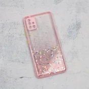 Torbica Frame Glitter za Samsung A515F Galaxy A51 roze