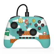 PowerA Advantage Wired, Nintendo Switch 2, Official, Hall Effect, Mario Time, Žičani kontroler