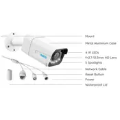 Reolink P430 (RLC-811A) - PoE kamera z reflektorjem