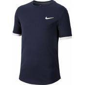 Majica za djecake Nike Court Dry Top SS Boys - obsidian/white/white
