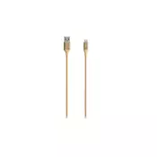 TTEC aluminijski kabel lightning zlatni 2DK16A