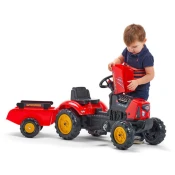 TRAKTOR S PRIKOLICOM FALK SUPERCHARGER - CRVENI