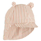 liewood® dječji šeširić gorm stripe coral blush/creme de la creme