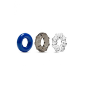 Set prstenova za penis Stay Hard Triple, 4.5cm, 3 komada