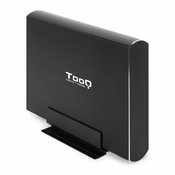 slomart ohišje za trdi disk tooq tqe-3531b 3,5 usb 3.0 črna