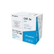 LANBERG LAN KABEL CAT.5E 305M POLNI PRIBL. SIVI FLUKE PASS