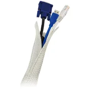 LogiLink Skrivalo za kabel FlexWrap 1,8 m sivo
