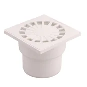 shumee Odtočna rešetka 15x15cm SPODNJI odtok O110 AQUER