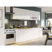 Kuhinjski set White 135 260x60cm, Piano di lavoroRadna ploca, Laminirani iveral, Medijapan, Laminirani iveral