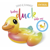 INTEX napuhavajuca guma patka XL, žuta
