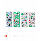 LAZY STARS NALEPKE 40 KOS PANDA