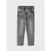 Sinsay - Relaxed skinny farmerke sa dodatkom viskoze - svetlo siva