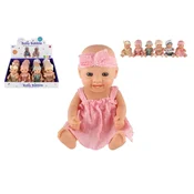 Teddies Lutka/dojenček z mehkim telesom iz plastike 20 cm