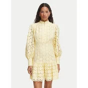 Bardot Cocktail obleka Remy 58421DB7 Svetlo rumena Regular Fit