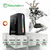 BaB racunalo Fighter R56600 (Ryzen 5 5600, 16GB, 1TB SSD, RX6600, 600W) Win11P