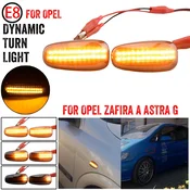 LED Dinamicki migavci za Opel Astra G, Zafira A, Zatamnjeni