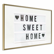 Poster - There is No Place Like Home 90x60