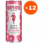 Beefeater Džin tonik pink koktel, 0.25l, 12 komada