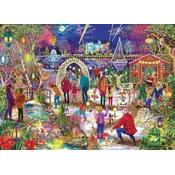 Gibsons - Puzzle Omejena izdaja: Začaran božič - 1 000 kosov