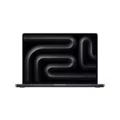 MacBook Pro 16 CTO: Čip M5 Pro s 18-jezgreni CPU i 20-jezgreni GPU, 48 GB RAM, 2 TB SSD, Međunarodna engleska - Svemirski crna CTO