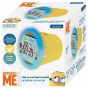 Alltoys Lexibook dišeča radijska budilka Minioni z bananino kapsulo