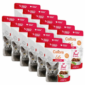 Calibra Cat Life Adult Govedina v omaki 12 x 85 g