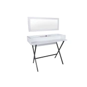 Hanah Home Sto za šminkanje Laos, 100x50x89 cm, Beli
