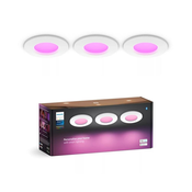 Philips 929003712102 hue wca ugradna spot svetiljka slim s x3 bela ( 20958 )