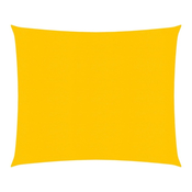 Jedro za zaštitu od sunca 160 g/m2 žuto 2 x 2 m HDPE