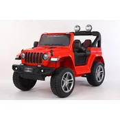 Mamido Električni avtomobilček SPEED 2.0 - 4x4 rdeč | 180 W | EVA | LED-luči | 2,4 GHz | EKO usnje | 12V7Ah