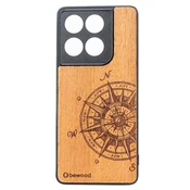 shumee Lesen ovitek Bewood za Motorola Edge 60 Pro 5G TRAVELER MERBAU