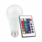 LED žarnica 10W E27 RGB Eco-light EK8049 bela z daljinskim upravljalnikom
