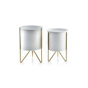 Cvetlični lonec z okvirjem Affek Design Swen 2-pack