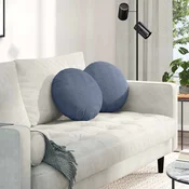 Jastucici za sjedenje 2 pcs Plava O 40 cm Kordura tekstil