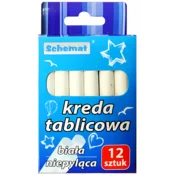 shumee Diagram bele krede za tablo brez prahu, 12 kosov