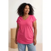 Trendyol Curve Ženska majica Tbbss25Bf00073, Roze