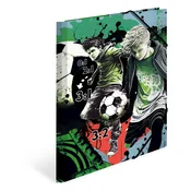 Herma mapa s klapo in elastiko Soccer, A4