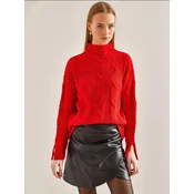 Bianco Lucci Pulover Pullover rdeča