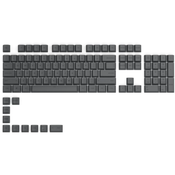 Keycaps Glorious GPBT - Black Ash - ISO - UK Layout