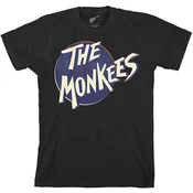 The Monkees Retro Dot Logo Black XL Majica